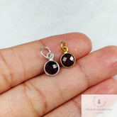 Garnet Necklace, 14k Gold Plated Necklace, January Birthstone Pendant, Minimalist Red Gemstone Necklace, Gift for Women, Garnet Necklace